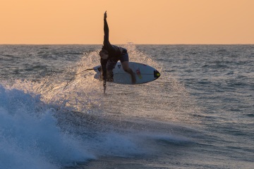 Surfer Catches Air