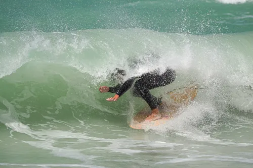 Getting Pitted @ South Jetty