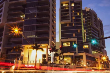Downtown Sarasota at Night