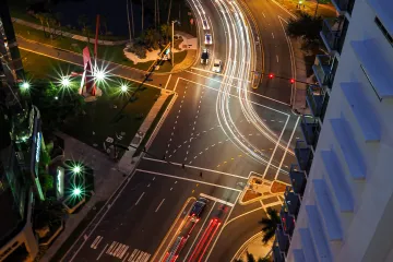 Downtown Sarasota Traffic