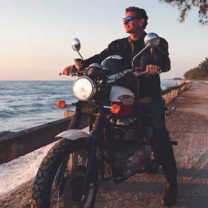 photo of jsarasota on his motorcycle