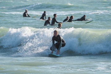 20220219 Surfing @ South Jetty