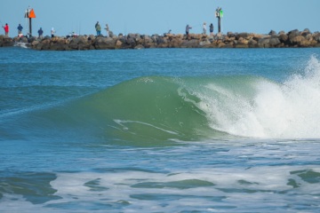 20220410 Morning Surf @ South Jetty