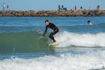 20220410 Morning Surf @ South Jetty
