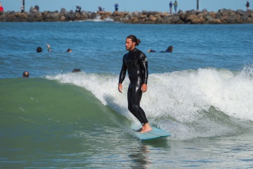 20220410 Morning Surf @ South Jetty