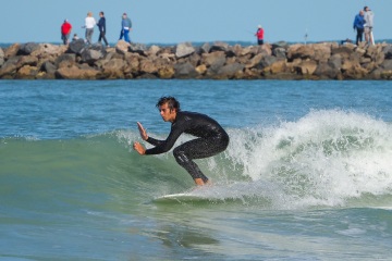 20220410 Morning Surf @ South Jetty
