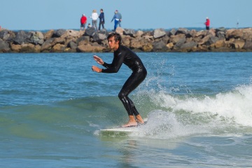 20220410 Morning Surf @ South Jetty