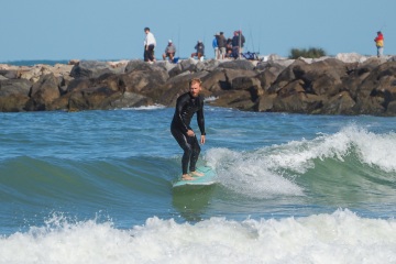20220410 Morning Surf @ South Jetty