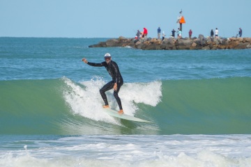 20220410 Morning Surf @ South Jetty