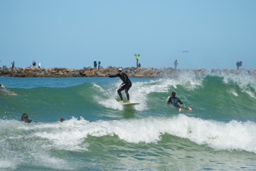20220410 Morning Surf @ South Jetty