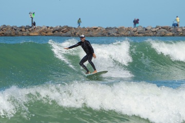20220410 Morning Surf @ South Jetty