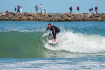 20220410 Morning Surf @ South Jetty