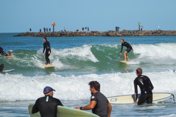 20220410 Morning Surf @ South Jetty