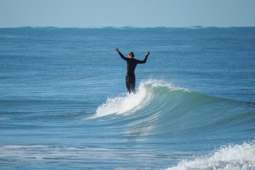 20220410 Morning Surf @ South Jetty