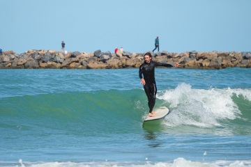 20220410 Morning Surf @ South Jetty