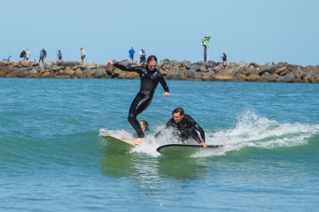 20220410 Morning Surf @ South Jetty