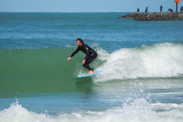 20220410 Morning Surf @ South Jetty