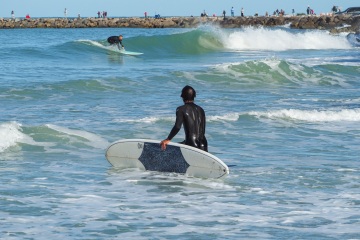 20220410 Morning Surf @ South Jetty