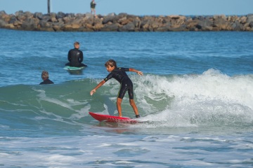 20220410 Morning Surf @ South Jetty