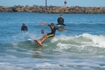 20220410 Morning Surf @ South Jetty