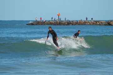 20220410 Morning Surf @ South Jetty
