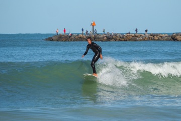 20220410 Morning Surf @ South Jetty