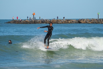20220410 Morning Surf @ South Jetty
