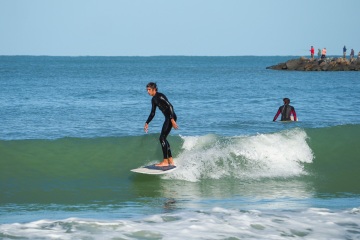 20220410 Morning Surf @ South Jetty