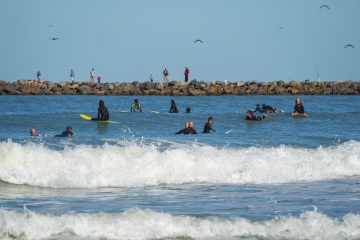 20220410 Morning Surf @ South Jetty