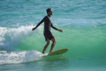 20220419 Surf/Skim Afternoon + Evening @ South Jetty