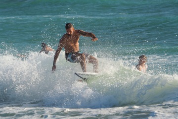 20220419 Surf/Skim Afternoon + Evening @ South Jetty