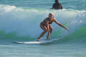 20220419 Surf/Skim Afternoon + Evening @ South Jetty
