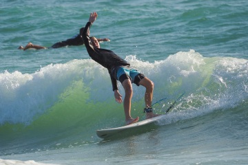 20220419 Surf/Skim Afternoon + Evening @ South Jetty