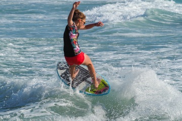 20220419 Surf/Skim Afternoon + Evening @ South Jetty