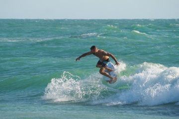 20220419 Surf/Skim Afternoon + Evening @ South Jetty