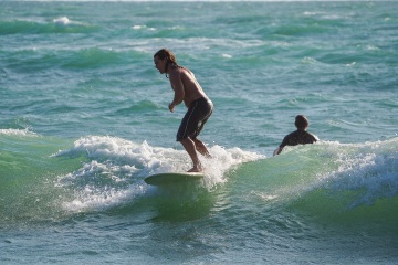 20220419 Surf/Skim Afternoon + Evening @ South Jetty