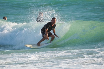 20220419 Surf/Skim Afternoon + Evening @ South Jetty