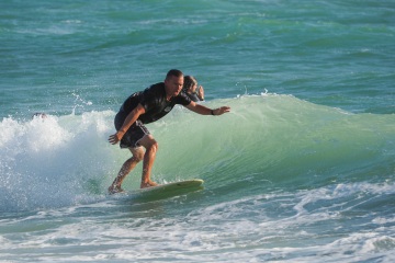 20220419 Surf/Skim Afternoon + Evening @ South Jetty