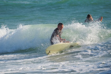 20220419 Surf/Skim Afternoon + Evening @ South Jetty