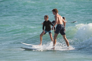 20220419 Surf/Skim Afternoon + Evening @ South Jetty