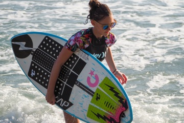 20220419 Surf/Skim Afternoon + Evening @ South Jetty
