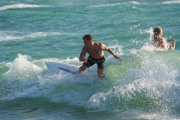 20220419 Surf/Skim Afternoon + Evening @ South Jetty