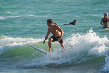 20220419 Surf/Skim Afternoon + Evening @ South Jetty