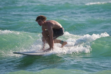 20220419 Surf/Skim Afternoon + Evening @ South Jetty