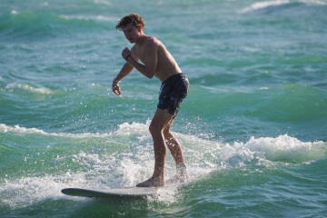 20220419 Surf/Skim Afternoon + Evening @ South Jetty