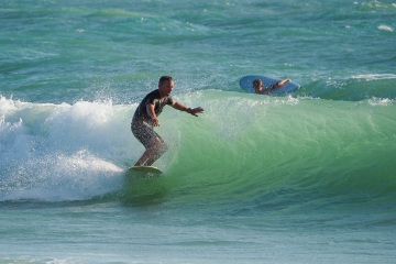20220419 Surf/Skim Afternoon + Evening @ South Jetty