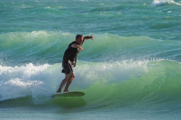 20220419 Surf/Skim Afternoon + Evening @ South Jetty