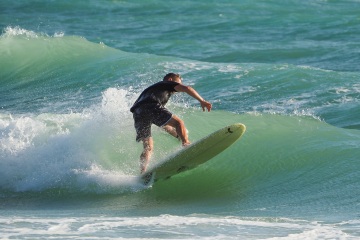 20220419 Surf/Skim Afternoon + Evening @ South Jetty