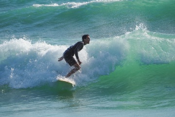 20220419 Surf/Skim Afternoon + Evening @ South Jetty
