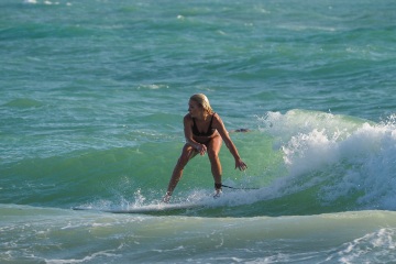 20220419 Surf/Skim Afternoon + Evening @ South Jetty
